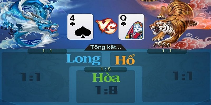 Cách chơi và luật bài trong trò Rồng Hổ Sanclub